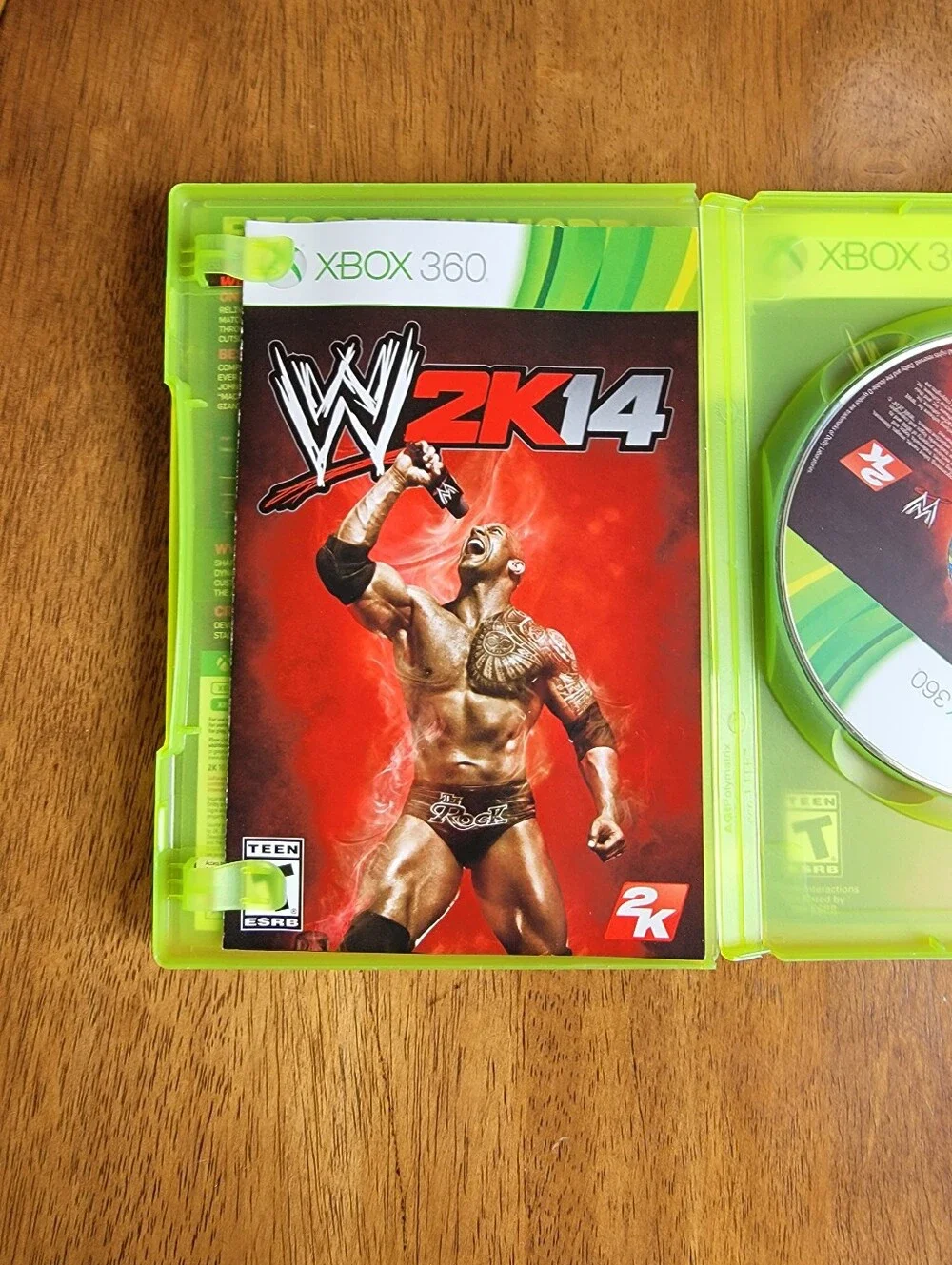 2K WWE 2K14 Xbox 360 Game Manual Included Multiplayer
